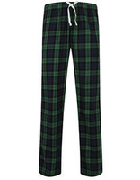 Navy-Green Check