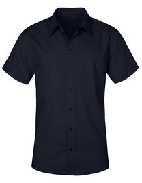 Men´s Poplin Shirt Short Sleeve - E6300 - Promodoro