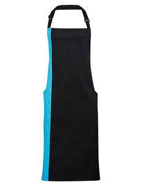 Colours Collection Contrast Bib Apron - PW162 - Premier Workwear