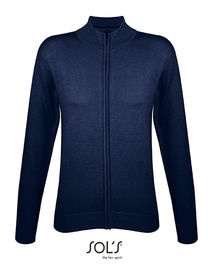 Women´s Zipped Knitted Cardigan Gordon - L414 - SOL´S