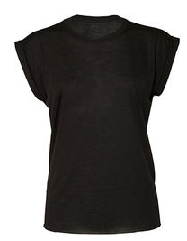 Women´s Flowy Muscle Tee With Rolled Cuff - BL8804 - Bella