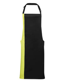 Colours Collection Contrast Bib Apron - PW162 - Premier Workwear