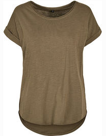 Ladies´ Long Slub Tee - BY036 - Build Your Brand