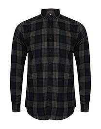 Men´s Brushed Check Casual Shirt - SFM560 - SF Men