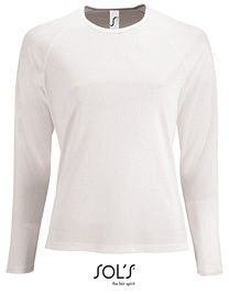 Women´s Long Sleeve Sports T-Shirt Sporty - L02072 - SOL´S