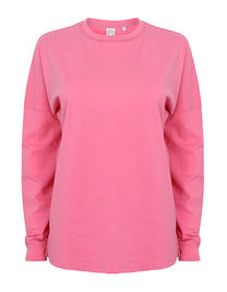 Unisex Drop Shoulder Slogan Top - SFM514 - SF Men
