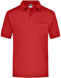 Polo-Piqué Pocket - JN026 - James&Nicholson