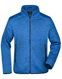 Men´s Knitted Fleece Jacket - JN762 - James&Nicholson