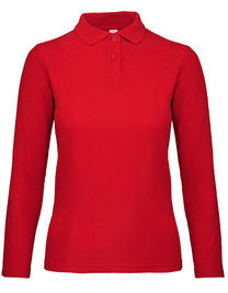 Women´s Long Sleeve Polo ID.001 - BCPWI13 - B&C BE INSPIRED