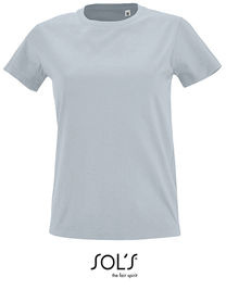Women´s Round Neck Fitted T-Shirt Imperial - L02080 - SOL´S