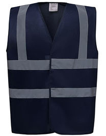 Hi-Vis 2 Bands & Braces Waistcoat - YK100 - YOKO