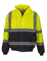Hi-Vis Yellow Navy