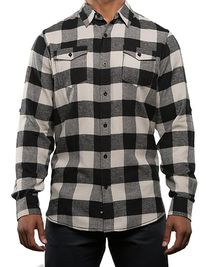 Woven Plaid Flannel Shirt - BU8210 - Burnside