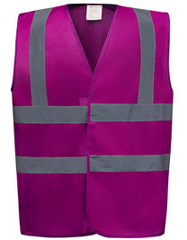 Hi-Vis 2 Bands & Braces Waistcoat - YK100 - YOKO