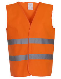 Hi-Vis 2 Bands Waistcoat - YK102 - YOKO