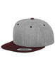 Heather Grey Maroon