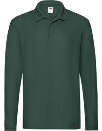 Premium Long Sleeve Polo - F541N - Fruit of the Loom