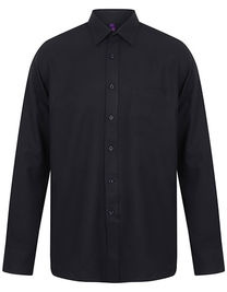 Men´s Wicking Long Sleeve Shirt - W590 - Henbury