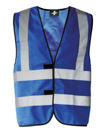 Hi-Vis Safety Vest With 4 Reflective Stripes Hannover - KX140 - Korntex