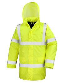 High Vis Motorway Coat - RT218X - Result Safe-Guard