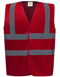 Hi-Vis 2 Bands & Braces Waistcoat - YK100 - YOKO