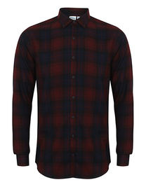 Men´s Brushed Check Casual Shirt - SFM560 - SF Men
