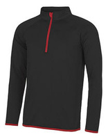 Jet Black Fire Red