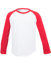 Kids´ Long Sleeved Baseball T - SM271 - SF Minni