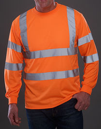 Hi-Vis Long Sleeve T-Shirt - YK420 - YOKO
