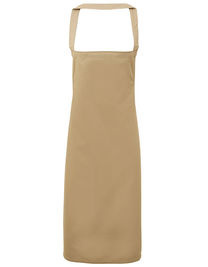 Organic Cotton Bib Apron (No Pocket) - PW102 - Premier Workwear