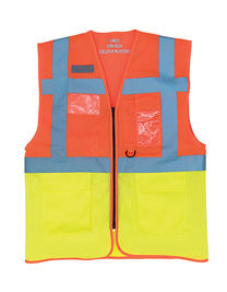 Hi-Vis Top Cool Recycled Open Mesh Executive Waistcoat - YK820 - YOKO