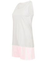 White Pink White Stripe