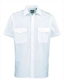 Pilot Shirt Short Sleeve - PW212 - Premier Workwear