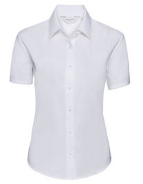 Ladies´ Short Sleeve Easy Care Oxford Shirt - Z933F - Russell Collection