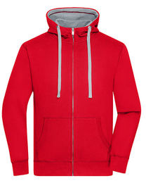 Men´s Lifestyle Zip-Hoody - JN963 - James&Nicholson