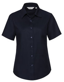 Ladies´ Short Sleeve Easy Care Oxford Shirt - Z933F - Russell Collection