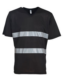 Hi-Vis Top Cool Super Light V-Neck T-Shirt - YK910 - YOKO