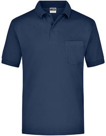 Polo-Piqué Pocket - JN026 - James&Nicholson