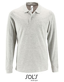 Men´s Long-Sleeve Piqué Polo Shirt Perfect - L02087 - SOL´S