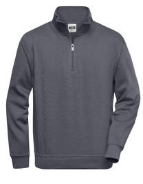 Workwear Half Zip Sweat - JN831 - James&Nicholson