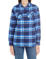 Blue - White (Checked)