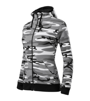 MALFINI® Bluza damska Camo Zipper (C2032)