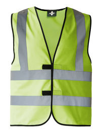 Hi-Vis Safety Vest With 4 Reflective Stripes Hannover - KX140 - Korntex