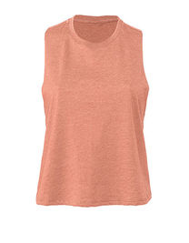 Women´s Racerback Cropped Tank - BL6682 - Bella