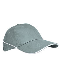 Cap White-Stripe - C616S - L-merch