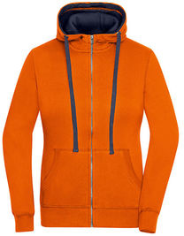 Ladies´ Lifestyle Zip-Hoody - JN962 - James&Nicholson