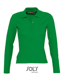 Women´s Long Sleeve Polo Podium - L535 - SOL´S