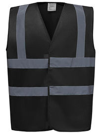 Hi-Vis 2 Bands & Braces Waistcoat - YK100 - YOKO