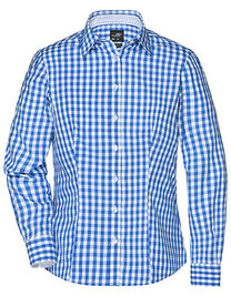 Ladies´ Checked Blouse - JN616 - James&Nicholson