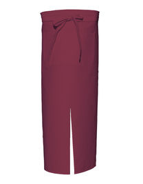 Bistro Apron With Split And Front Pocket - X962T - Link Kitchen Wear